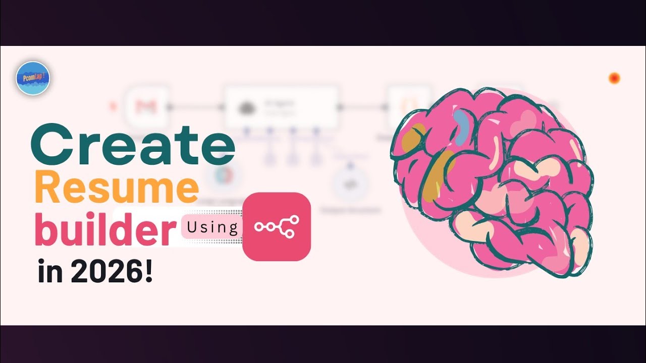 AI Resume Builder with n8n and Google Gemini tutorial screenshot