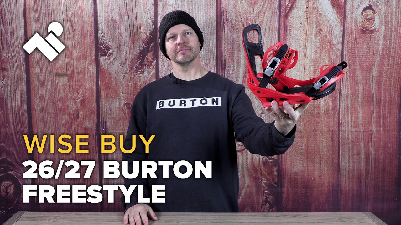 Wise Buy: 26/27 Burton Freestyle Snowboard Bindings - YouTube