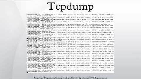 Tcpdump