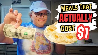 I Only Had $1 To Feed Myself Dinner || 2 Dinner Ideas That ACTUALLY Cost $1‼️‼️ Net Worth