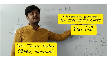 Lec.4- Nuclear Physics| Elementary particles| Part-2|