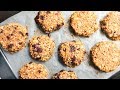 Oatmeal Cookies / Oil-free, Dairy-Free, Vegan / Four Ingredients!