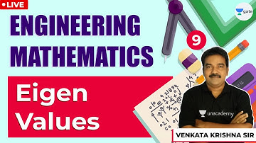 Eigen Values | Engineering Mathematics | Lec 9 | GATE/ESE 2021 Exam