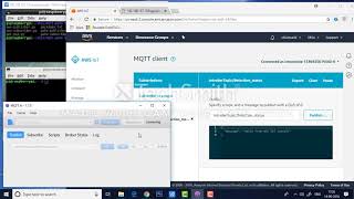 Publishing IoT sensor data on AWS Cloud