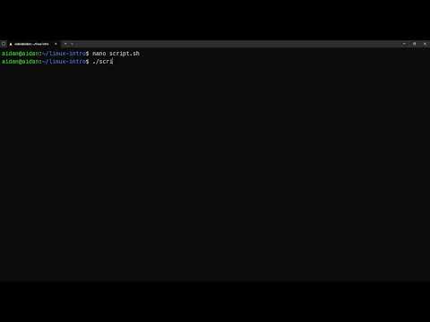 Introduction to Bash Scripting - Part 2: Variables and Input/Output