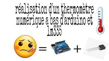 thermomètre numérique a base d