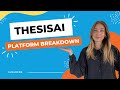 ThesisAI Full Platform Breakdown : The AI Academic Writing Tool for Theses, PhDs &amp; Research
