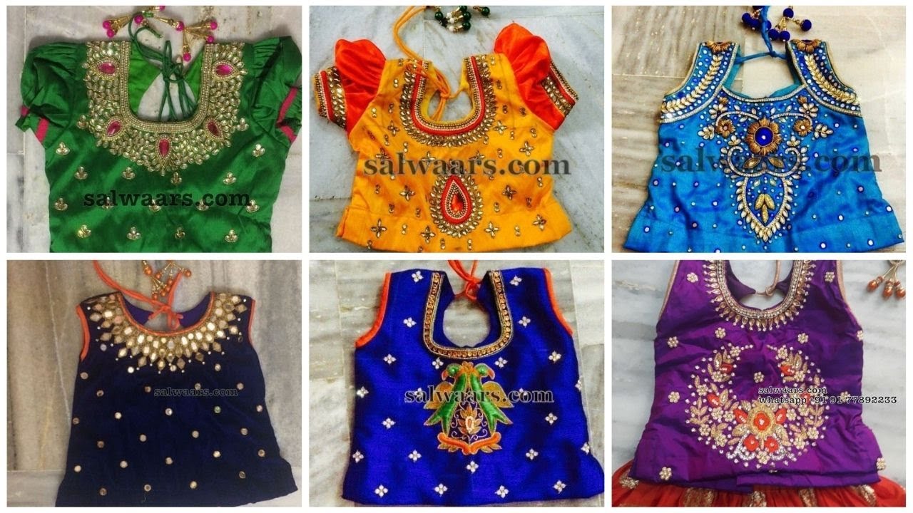 Beautiful and Stylish Little Girl Blouse/Top Designs/New Style Baby