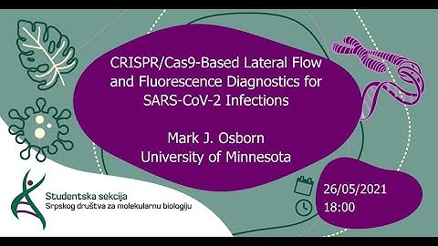 CRISPR/Cas9-Based Lateral Flow and Fluorescence Diagnostics for SARS-CoV-2 Infections