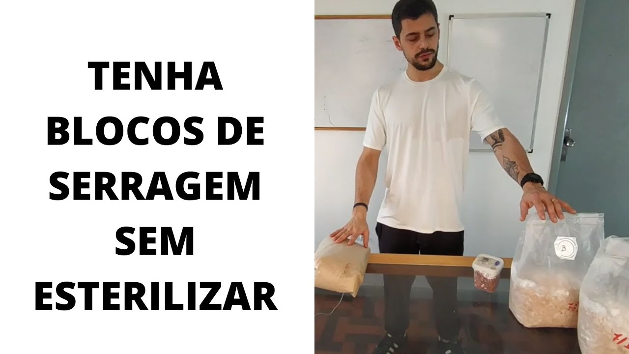 SUBSTRATO DE SERRAGEM para cultivo de cogumelos SEM ESTERILIZAÇÃO. Pellets pasteurizados.