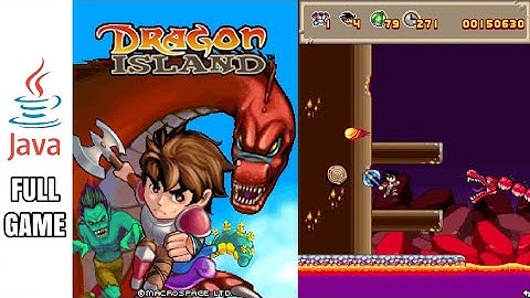 DRAGON ISLAND - Java Game (Full Gameplay No Commentary)