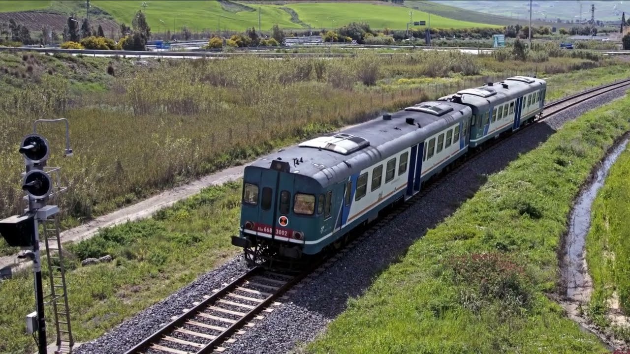 02/06/2022 Ultimo viaggio a bordo delle ALn668 da Palermo a Trapani. 2 parte.