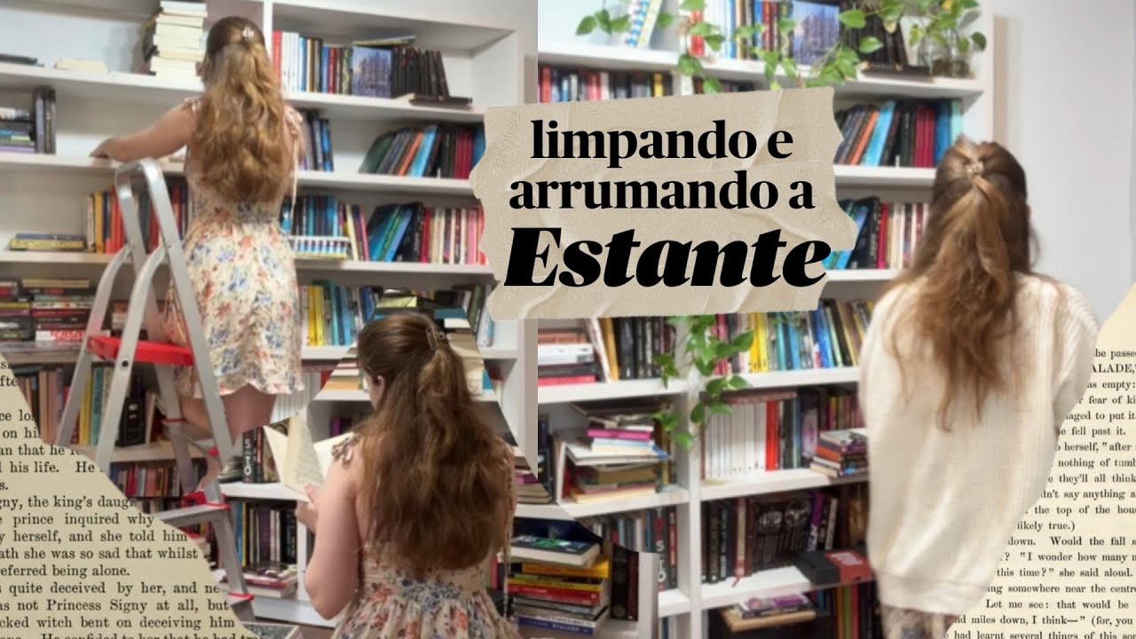 Organizando a Estante e Desapegando de mais Livros