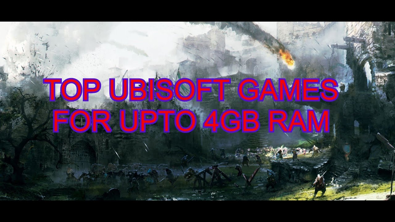 Top 10 High Graphics Games For 4GB Ram 1GB Graphics Card Techno Experts