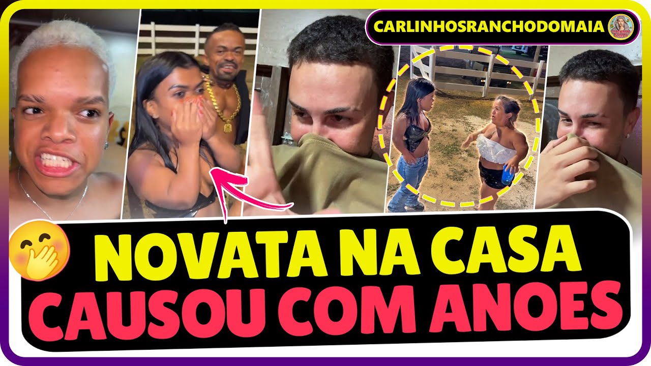 CARLINHOS FICOU ASSUSTADO E SURPRESO COM O QUE ACONTECEU NA CASA DA ARVORE E NA CASA DOS ANOES 🫢😱🌻