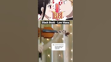 Thumbnail of Black Book - Low Mana (violin) #shorts