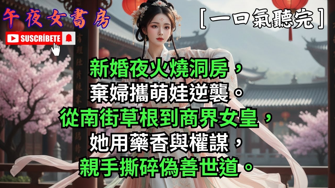 （完結）新婚夜火燒洞房，棄婦攜萌娃逆襲。從南街草根到商界女皇，她用藥香與權謀，親手撕碎偽善世道。