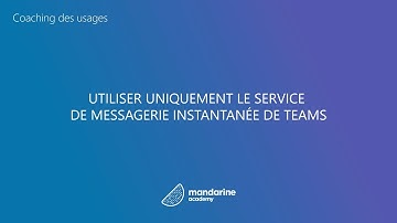 Skype VS Teams - Utiliser uniquement la messagerie instantanée