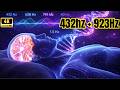 432Hz + 528Hz Best DEEPEST Healing Sleep: Whole Body Regeneration, Relieve Stress and Anxiety