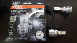 OSRAM LEDriving HL BRIGHT 2023 BRAND NEW PRODUCT (HB4/HIR2, 9006/9012) REVIEW + LUX TEST