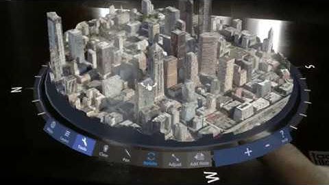 Trying out the HoloMaps Hololens app by Taqtile