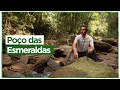 Conheça a belíssima Cachoeira Poço das Esmeraldas, em Luminárias - Minas Gerais