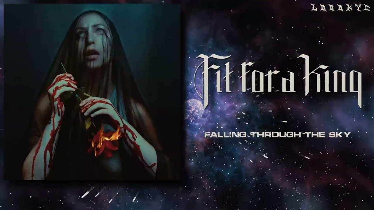 Fit For A King - Falling Through the Sky (LYRICS VIDEO - VISUALIZER)