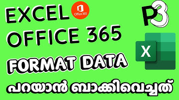 Format Data പറയാൻ ബാക്കിവെച്ചത് | Part 3 | Excel Basic Tutorial Malayalam