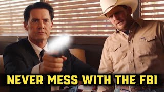 Never bully women in front of the FBI | ❌⚠️ #movie #film #stopbully #oldmovies 