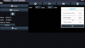 New Maker GUI Builder Layout And Component Hierarchy