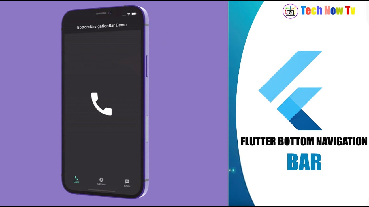 HOW TO CODE BOTTOM NAVIGATION BAR IN FLUTTER TUTORIAL - YouTube