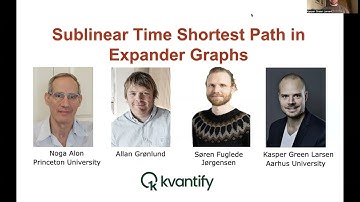 Sublinear Time Shortest Path in Expander Graphs