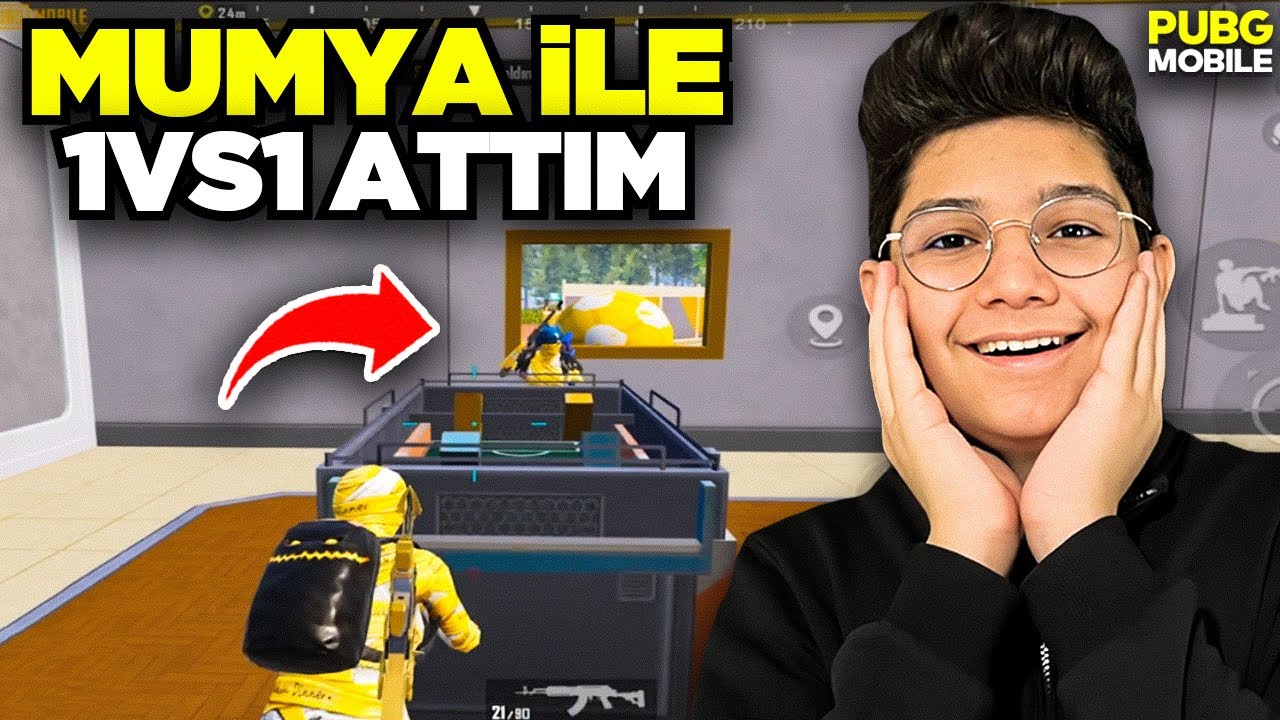 SARI MUMYA İLE 1VS1 ATTIM!! | PUBG MOBİLE