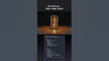 War Tube clock #coding #python #javascript #code #developer #codes #animation #js #games