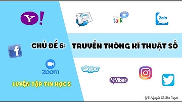 LUYỆN TẬP TIN HỌC 5 IC3 SPARK | CHỦ ĐỀ 6 - TRUYỀN THÔNG KĨ THUẬT SỐ
