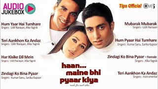 Haan Maine Bhi Pyaar Kiya Jukebox | Full Album Songs | Akshay Kumar, Karisma Kapoor, Abhishek
