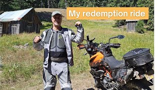 My redemption ride