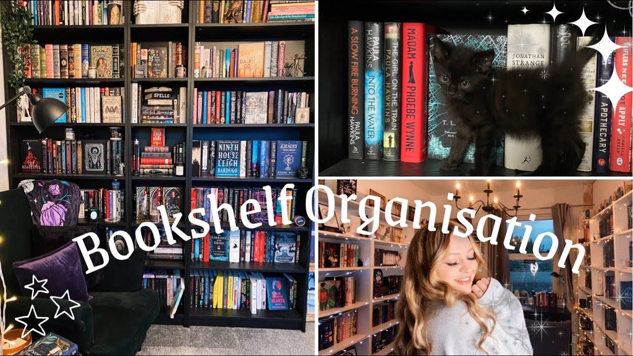 BOOKSHELF ORGANISATION 2021 | library room + entire book collection (1000+ books!!)