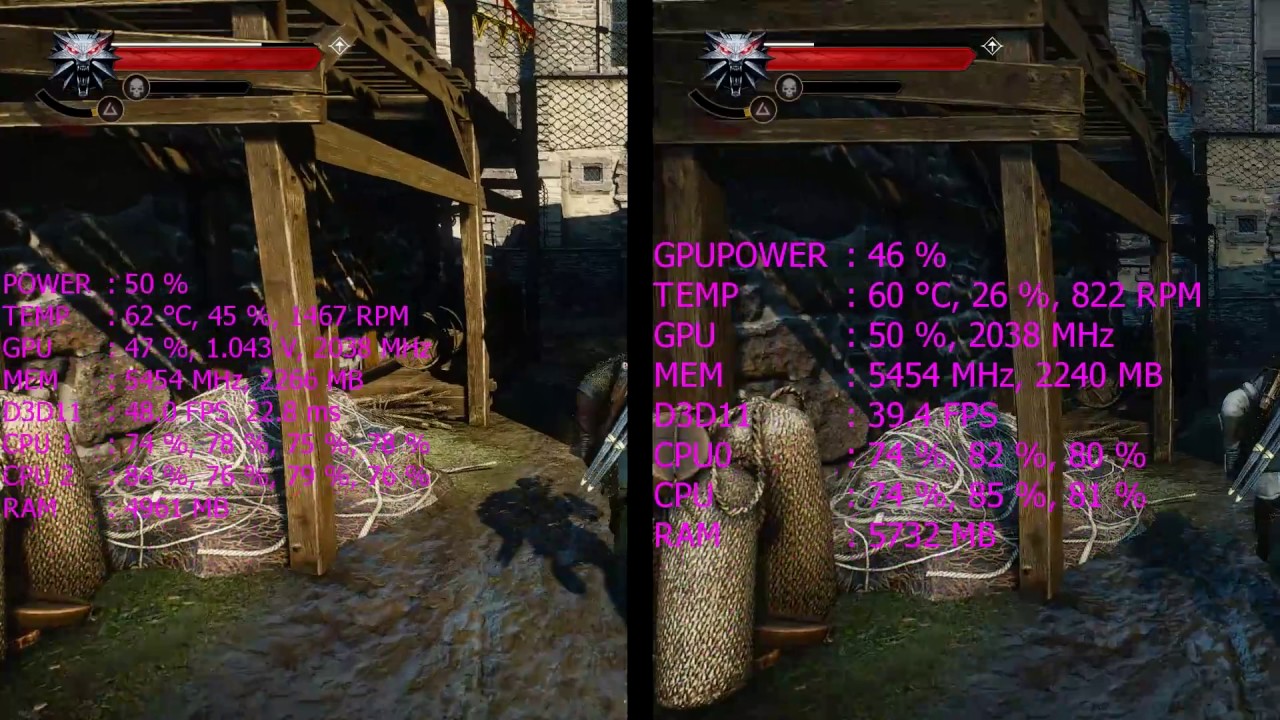 Xeon x3440 (слева) vs Phenom II x6 1075t (справа)