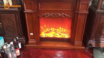 Hoàn thành mẫu lò sưởi mĩ quan tại nhà cô Nga - Đường Thành