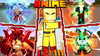 تحميل افضل مود انمي لماين كرافت الجوال اصدار [1.21.111] | Minecraft mod Anime   screenshot 3