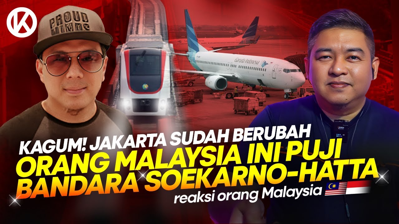 🇮🇩 Kagum‼️ Org Malaysia Explore Terminal 3 International Soekarno–Hatta Airport 🇲🇾 Reaction