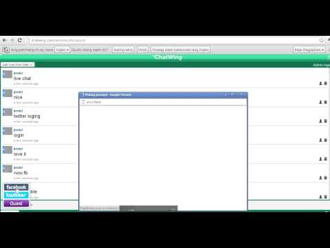 Chatwing HTML Code Chatting Website