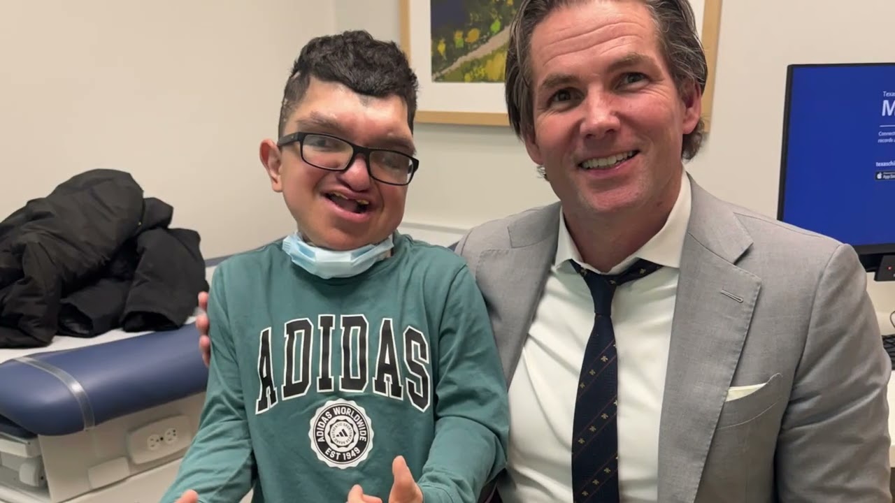 Jessie at Texas Childrens in Austin Texas hospital for doctors appointment.