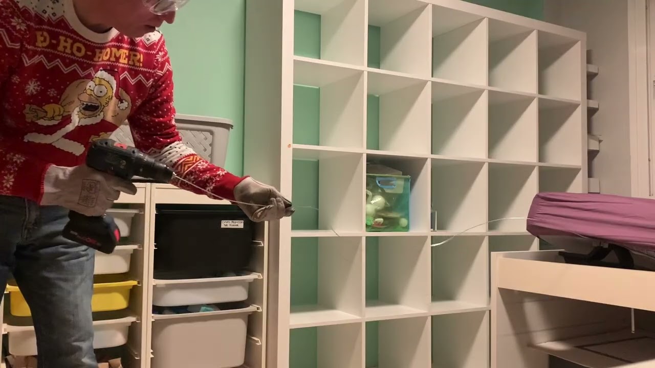 Straighten wire to use in making ham radio antennas