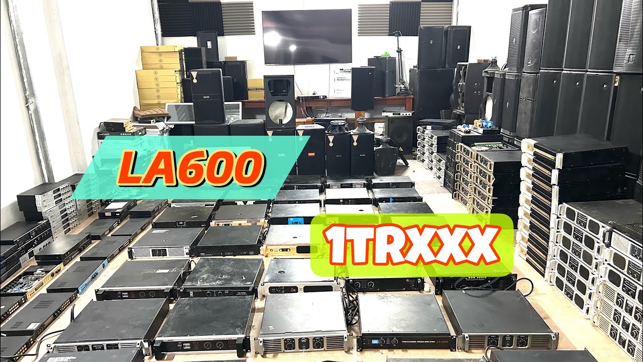 Thanh lý đẩy LA600 giá 1trxxx,đẩy class D 600w/ohm ☎️0846,396,333