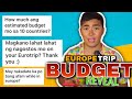 How much did i spend to travel in 10 countries in europe