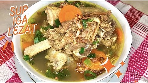 BELUM ADA YANG TAU! INILAH RESEP SOP IGA YANG SUPER ENAK!
