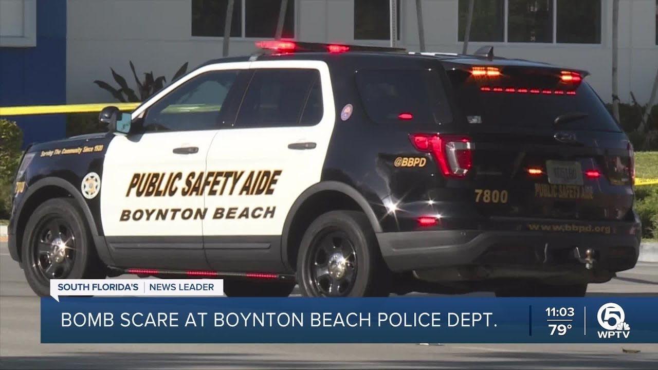 Inert grenades brought to Boynton Beach police station - YouTube