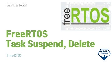 3. FreeRTOS Suspend, Delete